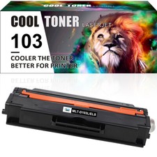 1PK MLT-D103L Black Toner Cartridge fits for Samsung ML-2950ND ML-2955DW SCX4729 picture