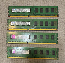 Samsung 8GB (4x2GB) DDR3 PC3-10600U 240-Pin DIMM Non-ECC M378B5673FH0 picture