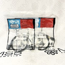 Tripp Lite P006-004 Power Cords 4ft C13 to 5-15P 10A 125V AC Cable New (Lot of 3 picture