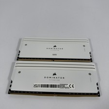 Corsair Dominator Titanium 96GB 2x48GB DDR5 6000 CL30 White CMP96GX5M2B6000Z30W picture
