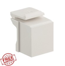 Leviton Blank QuickPort Insert 10 Pack Light Almond picture