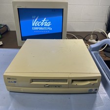 Vintage HP Vectra VLi8 SF Computer - Intel Celeron, Boots picture