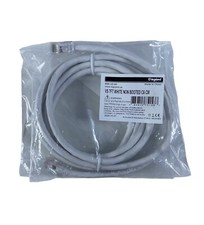 7FT WHITE CAT6 566-125-007 4-PAIR UTP 24AWG NON BOOTED PATCH CABLE picture