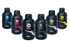 Tusmart UV Curable Digital Hard Ink, 500 mL, Yellow, Magenta, Cyan, Black, picture