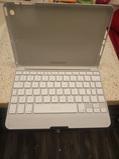 Zagg Folio Wireless Bluetooth Keyboard Case 7.9” Grey/White Tested  picture