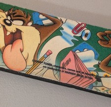 Vintage Taz 1994 Keyboard Wrist Rest Pad - 1990s Looney Tunes Computer Accessory picture