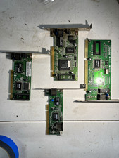 Lot of 4 Vintage PCI Network Cards Kingston Linksys Compaq MPX Working Pulls picture