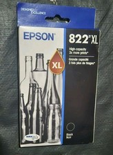 UPS Shipping T822XL120 Original Epson 822XL High Yield Black OEM  picture