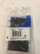 Leviton Standard Size 6-Port Wallplate, Black 078477794814  (lot of 5) picture