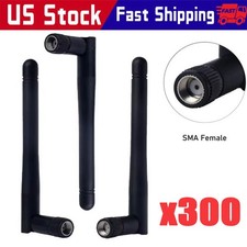 300 x RP-SMA Antenna for WiFi 2.4GHz 5Ghz Wireless Router or Card Female Pin LOT picture