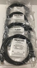 Lot Of 4 -BLACK BOX CORPORATION CAT5EPC-006-BK 6FT BK CAT5E 100MHZ ETHERNET PA picture