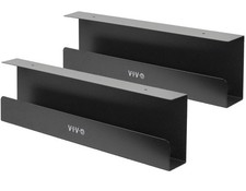 VIVO Black Dual Under Desk 17