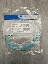 Pack of 8 ICC ICFOJ1G705 LC-LC Duplex OM3 50/125 10G Fiber Patch Cable 5M NEW picture