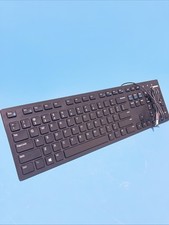 Amazon Basics Wired Keyboard, Full-Sized, QWERTY Layout, Black MD005 New picture