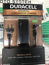 NEW DRAC40CB Duracell 40W Chrome Book Universal AC Adapter picture