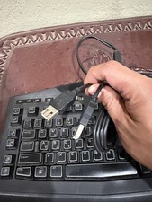 Dell Alienware TactX Gaming Illuminated Keyboard Y-U0008-O  KG900 Wired  picture
