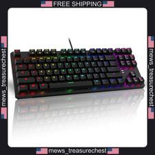 Mechanical Gaming Keyboard TECWARE Phantom 87 RGB Outemu Red Switches Compact picture