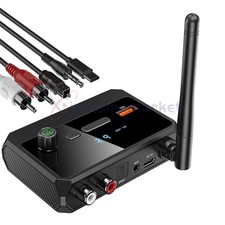 Home Stereo Audio Receiver Bluetooth 5.3 AUX USB Optical HD Music to RCA Adapter picture