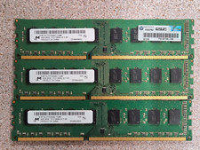12GB Micron  3x4GB 2RX8 PC3-10600U-9-11-B1 picture