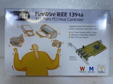IO Flex FireWire IEEE 1394a Adapter 3+1 Ports PCI Host Controller picture
