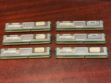 Hynix 6GB (6 x 1GB) PC2-5300F DDR2 667 ECC Memory Kit HYS72T128420HFA-3S-B picture