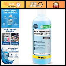 DTF Printhead Cleaning Solution 16.9 fl oz | Ink Clog Dissolver & Flow Restorer picture