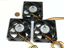 3 pcs 7025 GDStime 7cm 70mm DC 12v Brushless Cooling 3pin Blower Fan picture