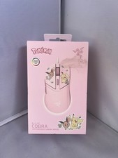Pokemon x Razer 2026 Cobra Wired Mouse Pikachu & Eevee Edition Authentic NIB picture