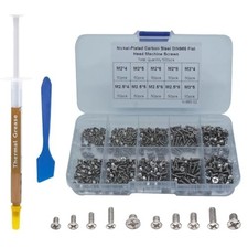 500PCS Silver Laptop Repair Screw Kit M2 M2.5 M3 for SSD picture
