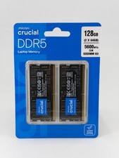 Crucial 128GB (2x64GB) DDR5 5600MHz SODIMM Laptop RAM Kit (CT2K64G56C46S5) - New picture