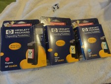 HP Inkjet Print Cartridge 51640c 51640y 51640m - Lot Of 3 - Cyan Yellow Magenta picture
