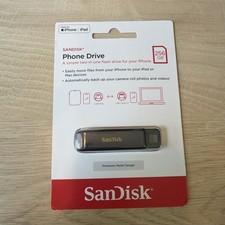 SanDisk SDIXD0N-256G-AW6ME Phone Drive 256GB USB Flash Drive for iPhone - NEW picture