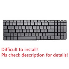 New for HP Pavilion 15t-cc500 15t-cc100 15t-cc000 CTO US Backlit Silver Keyboard picture
