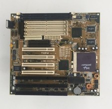 Asus txp4, at, rev 1.02, 3x isa, 4x pci,  intel p133 cpu, 128mb ram (12) picture