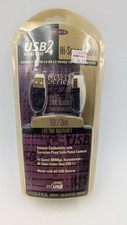 Belkin Gold Series USB 2.0 A to B Device Cable 10ft (3m) Hi-Speed 480Mbps NEW... picture