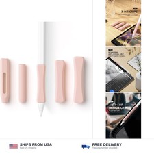 Pencil holder case 5 pack for Apple Pencil 2nd USB-C Pro pink silicone picture