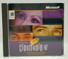 Microsoft Cinemania 97 PC CD ROM 1997  picture