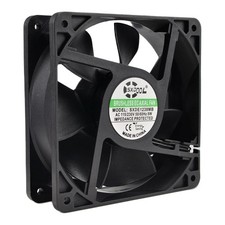 120mm EC Motor Cooling Fan 110V 115V 120V 220V 240V 38mm Dual Ball Bearing picture