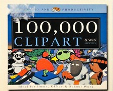 100,000 Clip Art PC Software Likenew, ideal for home, office & school work picture