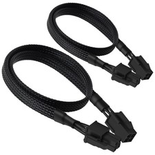 2-Pack ATX 4 Pin Extension Cable, 20.8