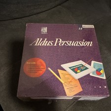 Aldus Persuasion 2.0 DTP Software for Macintosh 3.5