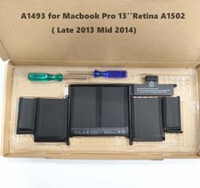 Genuine A1493 Battery For Apple Macbook Pro 13'' Retina A1502 Late 2013 Mid 2014 picture