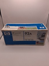 HP 92A C4092A Black Toner Cartridge Genuine LaserJet 1100 3200 NEW Sealed OEM picture