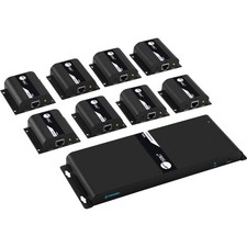 SIIG 8-Port HDMI Splitter Over Cat6 Extender with IR 40M CEH24811S1 picture