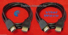 2X 3' ft HDMI Cable M-M 1080P 4K Ultra HDTV BLURAY DVD XBOX PS3 Wire Cord VWLTW picture