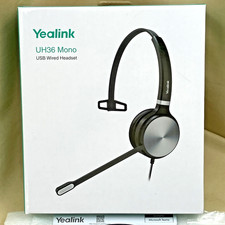 Yealink Headset UH36 USB Wired Mono Teams Certified with Noise-Cancelation picture