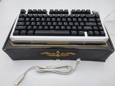 Womier ERA75 75% Wireless Mechanical Keyboard White RGB Hot-Swap w/ Box & Cable picture