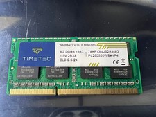 TIMETEC 8GB 1333MHZ DDR3 LAPTOP RAM MAC MEMORY picture