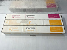 Kyocera TK-8517 Magenta Yellow Lot (3) OEM NEW Sealed TK-8517M TK-8517Y 5052ci picture