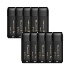 Pack 64GB USB 3.2 Gen 1 Flash Drives Type-A, 100MB/s Read, Black picture
